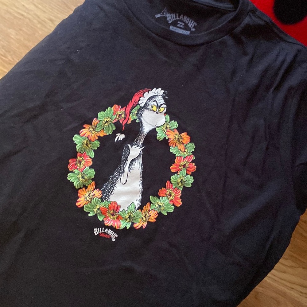 Black Grinch Billabong TShirt